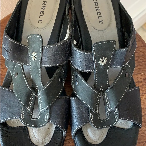 Merrell Size 8 Strappy Heeled Sandals - Picture 6 of 8